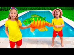 Magic Fish for kids and other Nastya's Funny stories