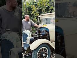 100 year old Chrysler fires right up! #willitrun