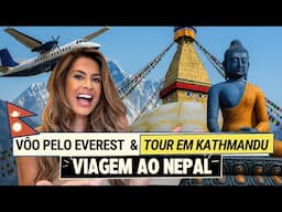 Superei meu medo e voei num AVIÃOZINHO pelo EVEREST! Viagem ao Nepal - roteiro completo
