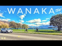 Wanaka New Zealand Autumn April 2025 4K | Town Centre | Lake Wanaka | New Zealand Walking Tour 4K