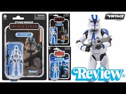 Star Wars The Vintage Collection Clone Trooper (501st Legion) VC240 Review & Comparison!