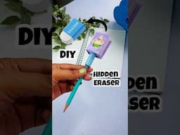 Ab Pencil me Kuch bhi Rakh Sakte ho #diy #craft #papercraft #stationery