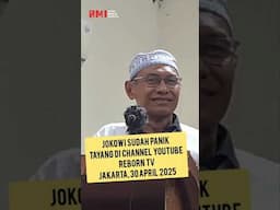 JOKOWI SUDAH PANIK