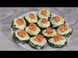 🐟Закуска с Красной Рыбой к Праздничному Столу👌