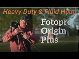 Fotopro Origin Plus Tripod + MH 6A Pro Fluid Head