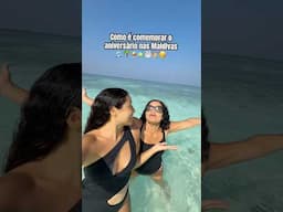 Maldivas é incrível demais 😍🏝️ #viagem #maldivas