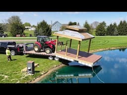Will a YEAR'S Labor SINK in MOMENTS? Floating DOCK LAUNCH!