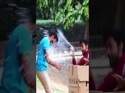 Box Man Throwing Water Balloon Prank Part 2 || BY AJ-AHSAN || |AJ-Ahsan
