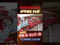 Washington State Spring Fair April 10-13 & 17-20, 2025 #statefair