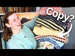 This Vintage Thrifted Sweater Looks Exactly Like My Knitting Pattern?!