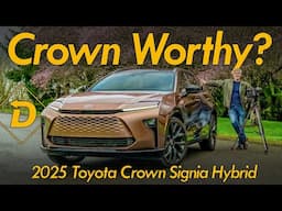 2025 Toyota Crown Signia Limited is an Efficient and Handsome Middle Child #automobile #hybrid