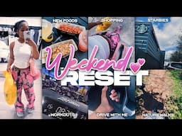 WEEKEND RESET | new car, gym, retail therapy, drive with me, nature walk, shein haul