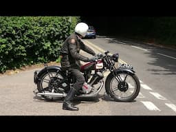 MOTORBIKES CLASSIC & RETRO.1947 Panther,Triumph,Suzuki