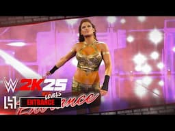 WWE 2K25 EVE TORRES Entrance - PS5 Gameplay