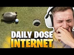 😂😨SCHILDKRÖTE kann BESSER GOLFEN als ICH... - Daily DOSE REAKTION | Trymacs Stream Highlights