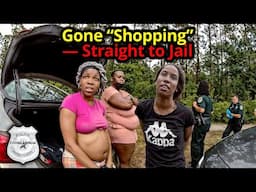 When Girls Go on Multi-County “SHOPPING” Spree — Then Get Busted!
