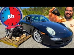 The 8 Hour CORVETTE Engine Swapped PORSCHE 911 is FINISHED!