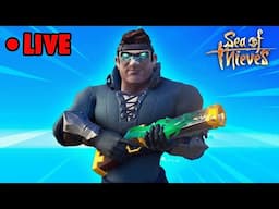 LOTS OF LOOT AND FISHING - Serpent Sail Giveaway! | Sea of Thieves LIVE Gameplay