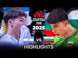 BULGARIA 🇧🇬 vs ARGENTINA 🇦🇷 | HIGHLIGHTS | Men's VNL 2025