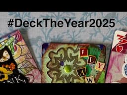 #DeckTheYear2025 (weeks 14-18) | Altered Playing Cards