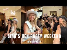 MY BESTFRIEND'S HEN WEEKEND👰🏼‍♀️ | COME SPEND THE WEEKEND WITH US✨