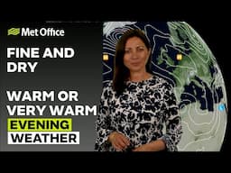 29/04/2025 - Dry and mild evening – Evening Weather Forecast UK – Met Office Weather