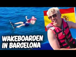 WAKEBOARD ACTION IN BARCELONA