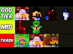 ANIME RANGERS X BEST UNITS TIER LIST! (Best Units & Meta Units) ROBLOX