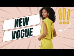 Review: VOGUE SPRING 2025 Sewing Patterns