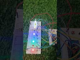Dancing Leds  😱😱 #shorts #arduino #youtubeshorts #ytshorts #ai