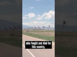 Dragonman’s Honors Memorial Day with Over 100 Flags Around Property