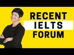 Recent IELTS Forum: Listening Questions and Expert Answers - IELTS Energy Podcast 1480