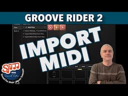 JimAudio Groove Rider 2 🚀🔥 - Tutorial 29: Import Midi files and start a song