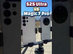 BEST ZOOM CAMERA S25 Ultra vs Honor Magic 7 Pro