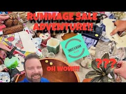 Church sales are the best! #thrifting #shopping #homedecor #vintage #decor #rummagesale