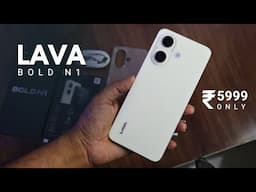 LAVA BOLD N1 Unboxing 🔥 Budget friendly entry level Smartphone with really good design