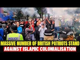 Thousands of British Patriots Gathered in Birmingham to Protest Against The Islamisation of Britain