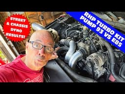 RHP TURBO 5.3L TAHOE TOWING TEST. FULL CHASSIS DYNO & STREET RESULTS. PUMP GAS VS E85. 4-12 PSI!