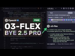 OpenAI o3-Flex + Cline & Roo: BYE Gemini! This is THE MOST COST-EFFECTIVE AI Coding SETUP YET!