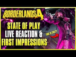 BORDERLANDS 4 SHOWCASE FIRST IMPRESSIONS BREAKDOWN & LIVE REACTION