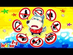 I Can Follow the Rules 🏖️ Safety Rules for Kids on the Beach 🇨🇦 Wolfoo Kids Cartoon