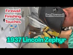 1937 Lincoln Zephyr: Ian Roussel Gives This Beauty The Ultimate Firewall Treatment 👨‍🏭🖌️