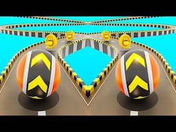 🚀😱 City Ball Run Super SpeedRun Gameplay Level 1-50