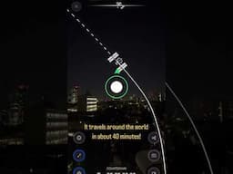 Capturing the international space station #timelapse