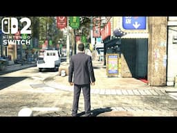 Yakuza 0 Director's Cut (Switch 2) 4K 60FPS Gameplay - (Switch 2 Version)
