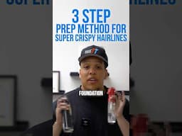 Use this 3-Step Prep Method to get your hairlines CRISPY!