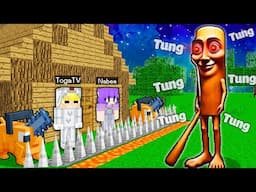 Tô Gà Xây Nhà An Toàn Chống Tung Tung Tung Sahur.Exe Trong Minecraft!