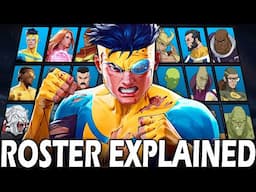 Invincible VS Roster Explained - Heroes and Villains!