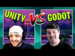 2 Noob Devs Make a Parallax Effect in 10 Mins - Godot vs Unity │ Game Dev Battle