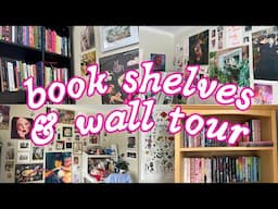 Bookshelf Tour! & What's On My Walls (Bedroom Art Gallery)